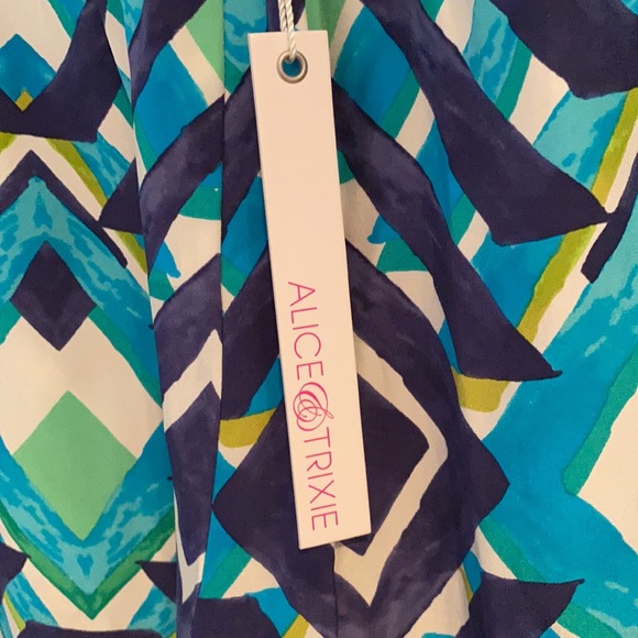 NWT Alice & Trixie Silk Drawstring Pants -  XS - Picture 11 of 13